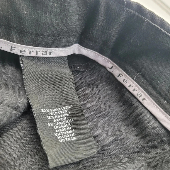 j  Ferrari Men’s Black Dress Pants Size 34 X 29 Regular - Picture 10 of 11